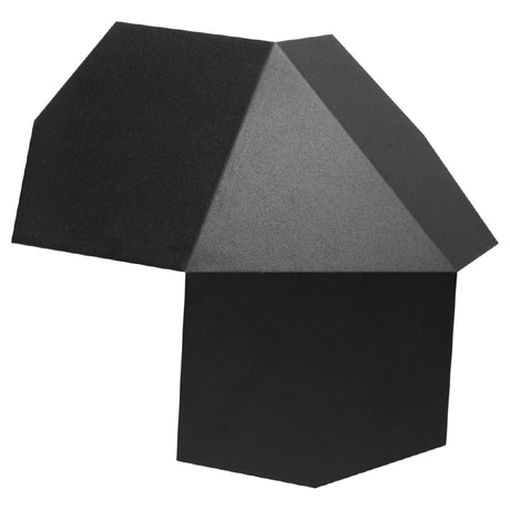 Wandlamp Tre Sollux Zwart LxBxH 26x26x15 Metaal Nnb