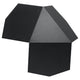 Wandlamp Tre Sollux Zwart LxBxH 26x26x15 Metaal Nnb