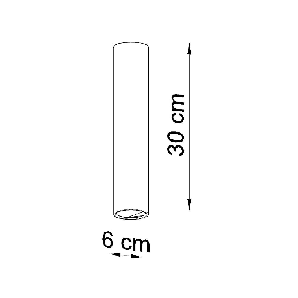 Plafondlamp Lagos Sollux Wit LxBxH 31x17x12 Metaal Nnb