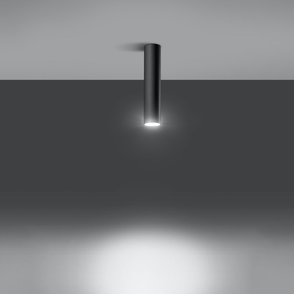 Plafondlamp Lagos Sollux Zwart LxBxH 31x17x12 Metaal Nnb