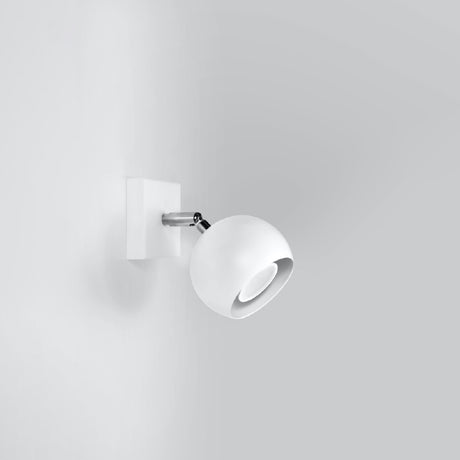 Wandlamp Oculare Sollux Wit LxBxH 17x10x10 Metaal Nnb