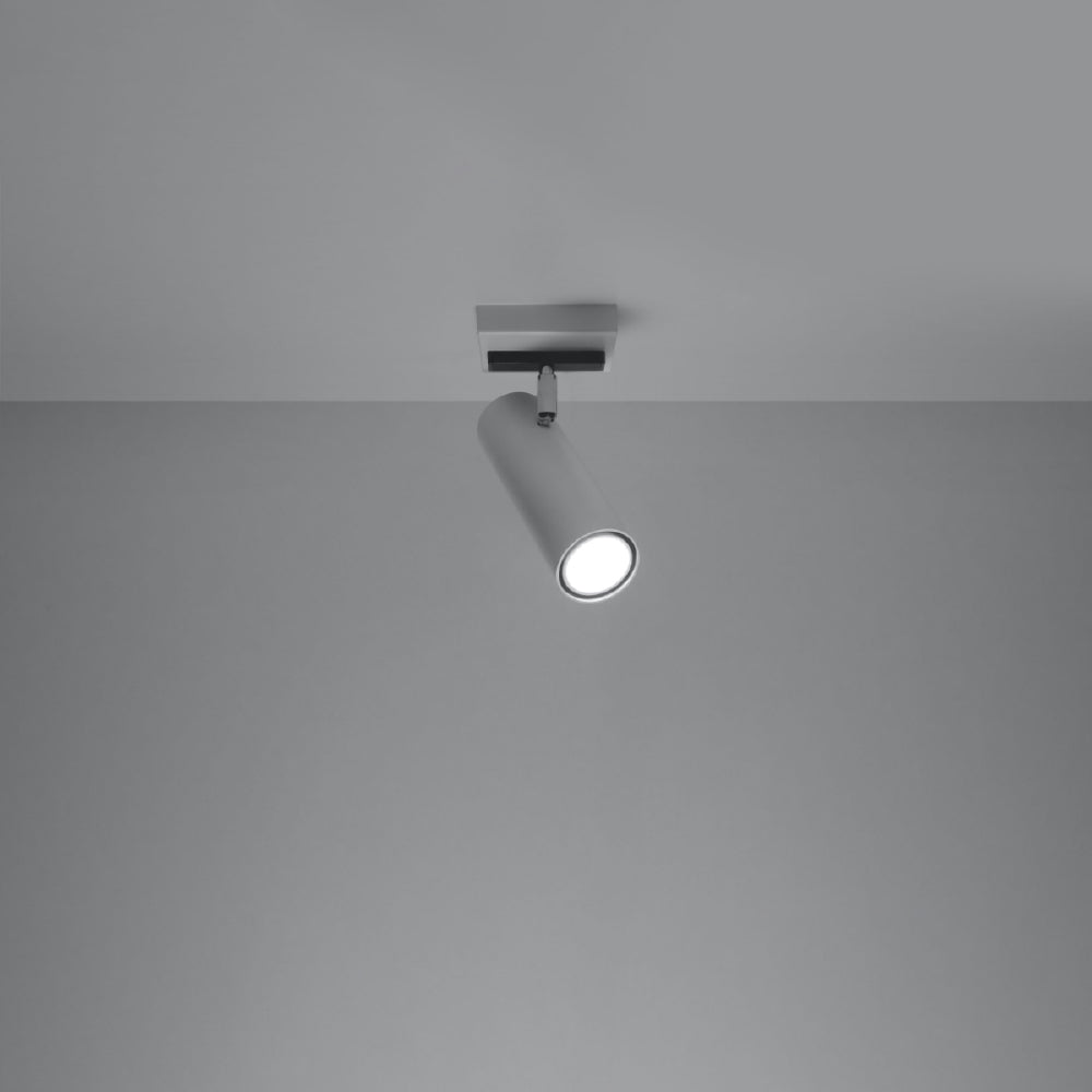 Plafondlamp Direzione Sollux Wit LxBxH 31x17x12 Metaal Nnb