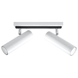 Plafondlamp Direzione Sollux Wit LxBxH 40x20x15 Metaal Nnb