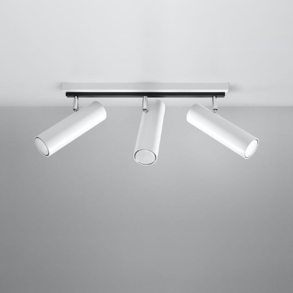 Plafondlamp Direzione Sollux Wit LxBxH 50x20x20 Metaal Nnb