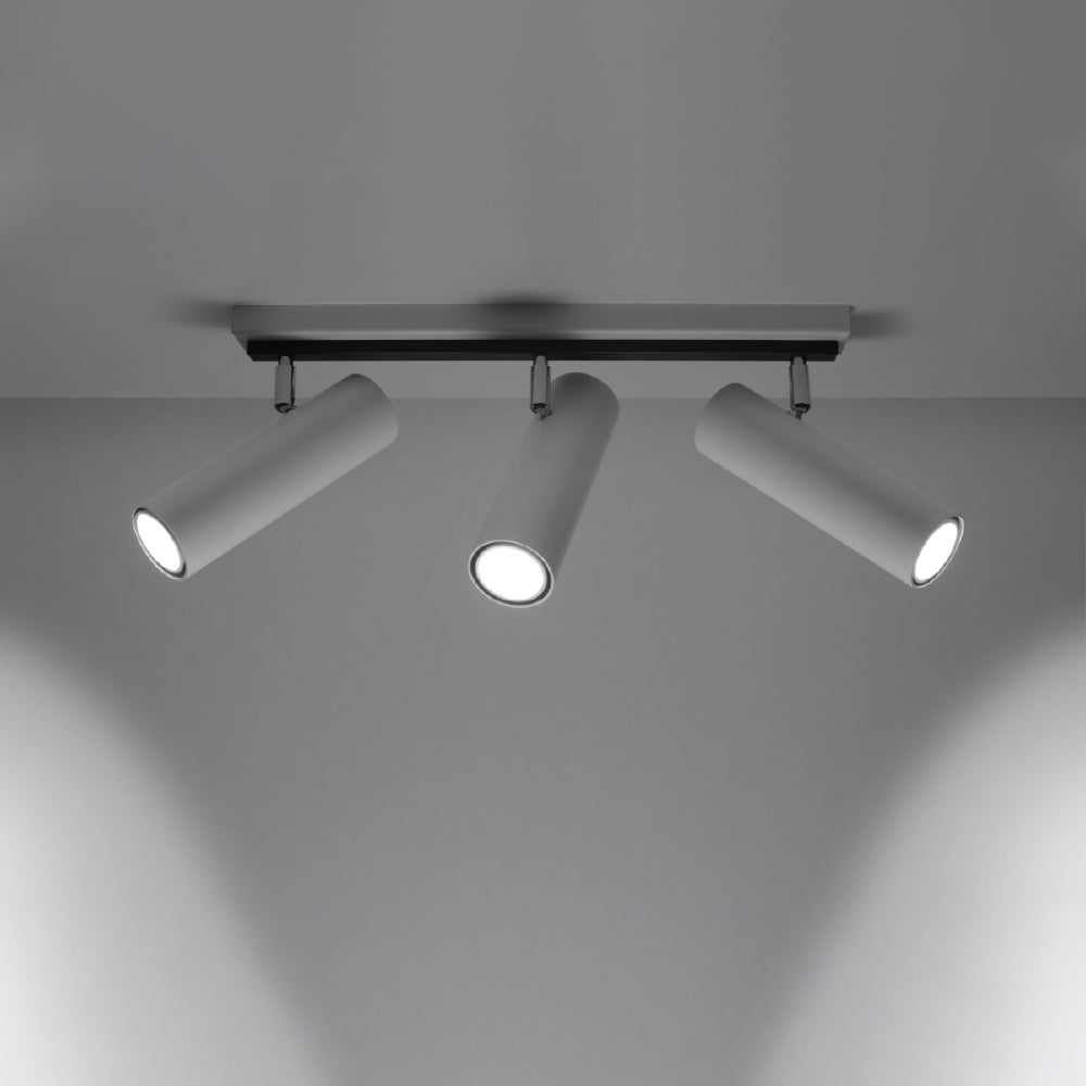 Plafondlamp Direzione Sollux Wit LxBxH 50x20x20 Metaal Nnb