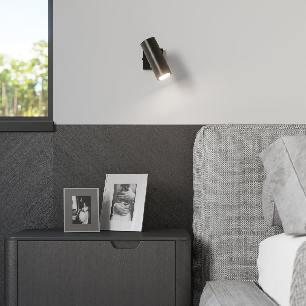 Wandlamp Direzione Sollux Zwart LxBxH 31x17x12 Metaal Nnb