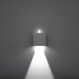 Wandlamp Luca Sollux Wit LxBxH 11x11x11 Aluminium Nnb