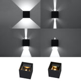 Wandlamp Luca Sollux Zwart LxBxH 11x11x11 Aluminium Nnb