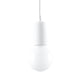 Hanglamp Diego Sollux Wit LxBxH 13x13x13 PVC Nnb