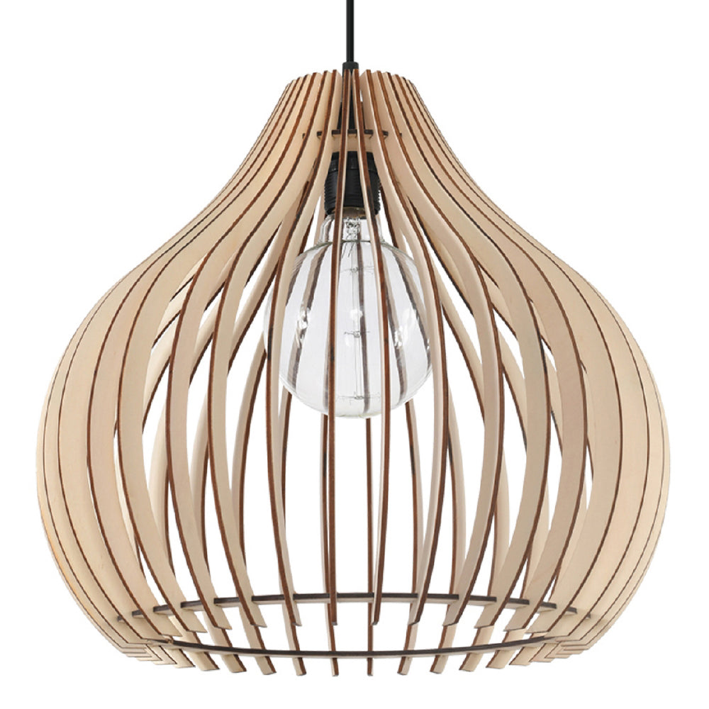 Hanglamp Aprilla Sollux Naturel LxBxH 40x40x40 Hout Nnb