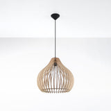 Hanglamp Aprilla Sollux Naturel LxBxH 40x40x40 Hout Nnb