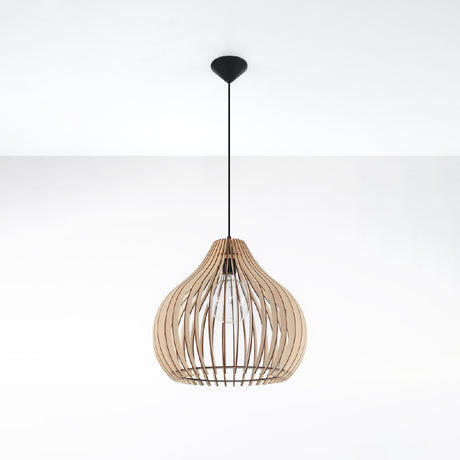 Hanglamp Aprilla Sollux Naturel LxBxH 40x40x40 Hout Nnb