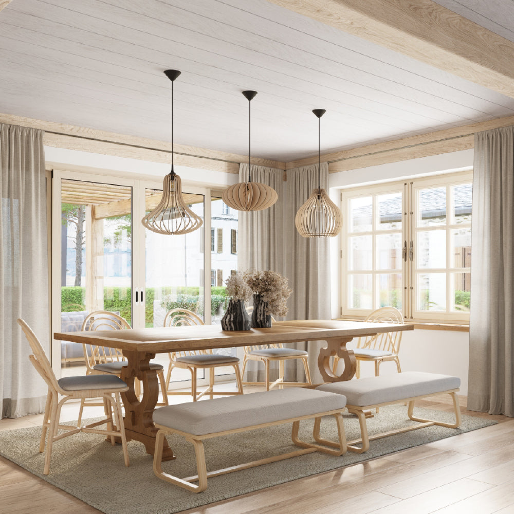 Hanglamp Aprilla Sollux Naturel LxBxH 40x40x40 Hout Nnb