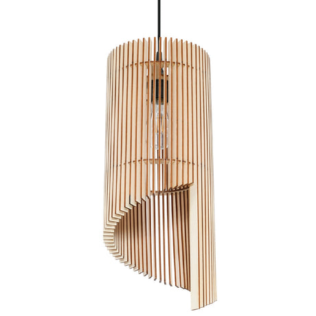 Hanglamp Alexia Sollux Naturel LxBxH 50x40x30 Hout Nnb