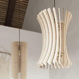 Hanglamp Alexia Sollux Naturel LxBxH 50x40x30 Hout Nnb