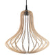 Hanglamp Elza Sollux Naturel LxBxH 50x50x50 Hout Nnb