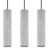 Hanglamp Luvo Sollux Grijs LxBxH 46x17x12 Beton Nnb