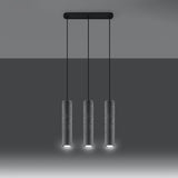 Hanglamp Luvo Sollux Grijs LxBxH 46x17x12 Beton Nnb