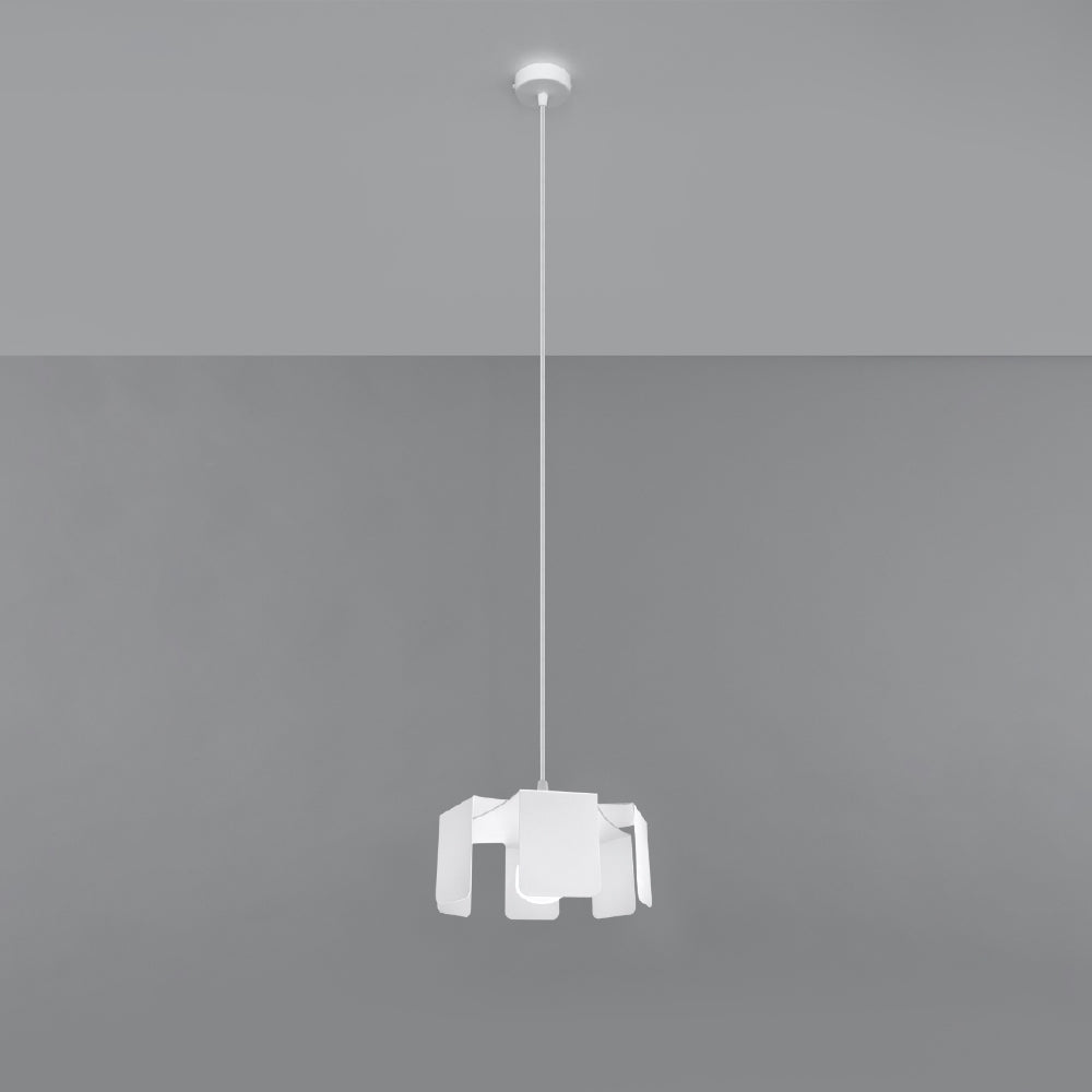 Hanglamp Tulip Sollux Wit LxBxH 30x30x30 Metaal Nnb