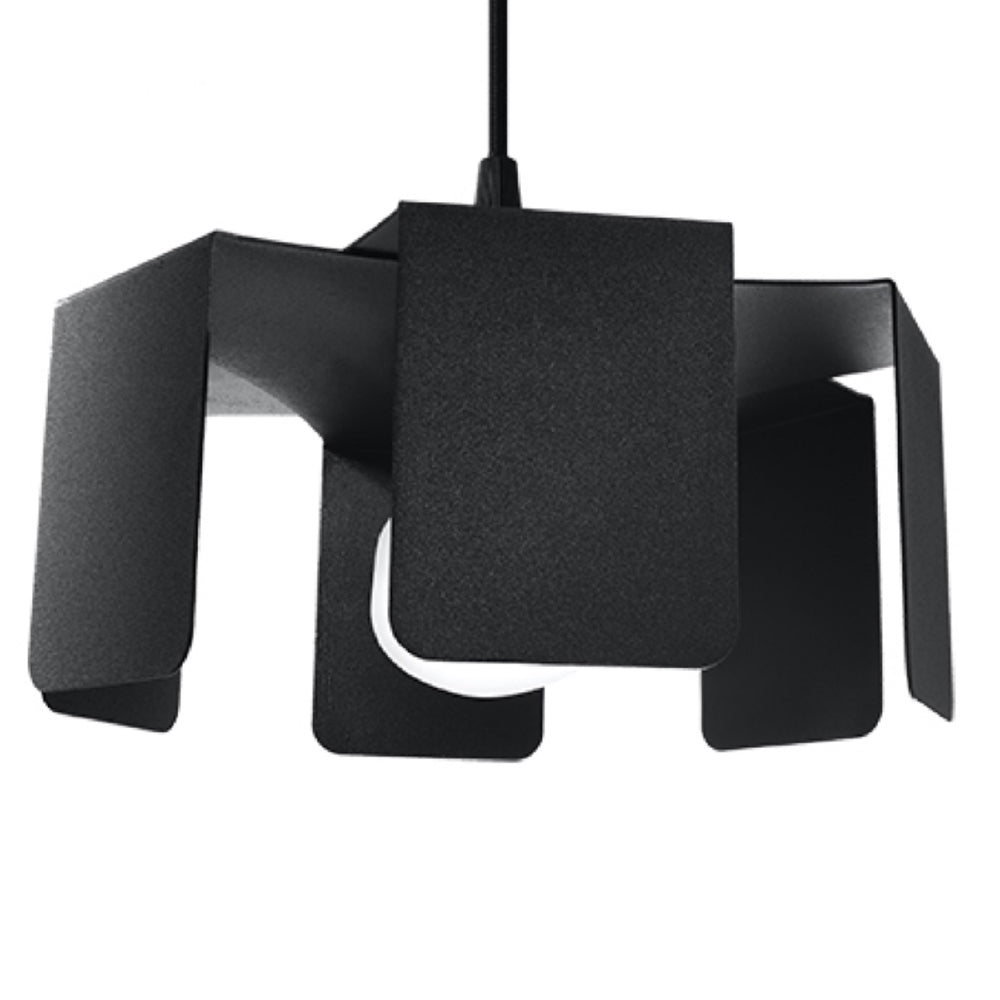 Hanglamp Tulip Sollux Zwart LxBxH 30x30x30 Metaal Nnb