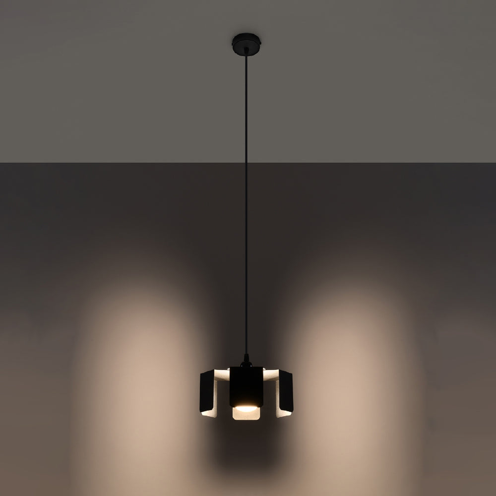 Hanglamp Tulip Sollux Zwart LxBxH 30x30x30 Metaal Nnb
