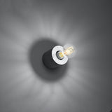 Wandlamp Salgado Sollux Grijs LxBxH 13x13x13 Beton Nnb