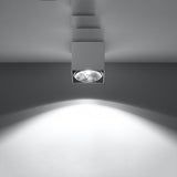 Plafondlamp Blake Sollux Wit LxBxH 13x13x13 Aluminium Nnb