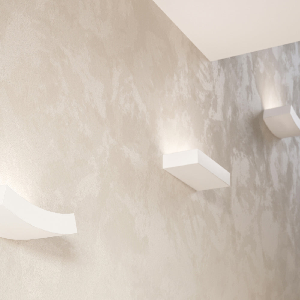 Wandlamp Taugan Sollux Wit LxBxH 40x20x16 Keramiek Nnb