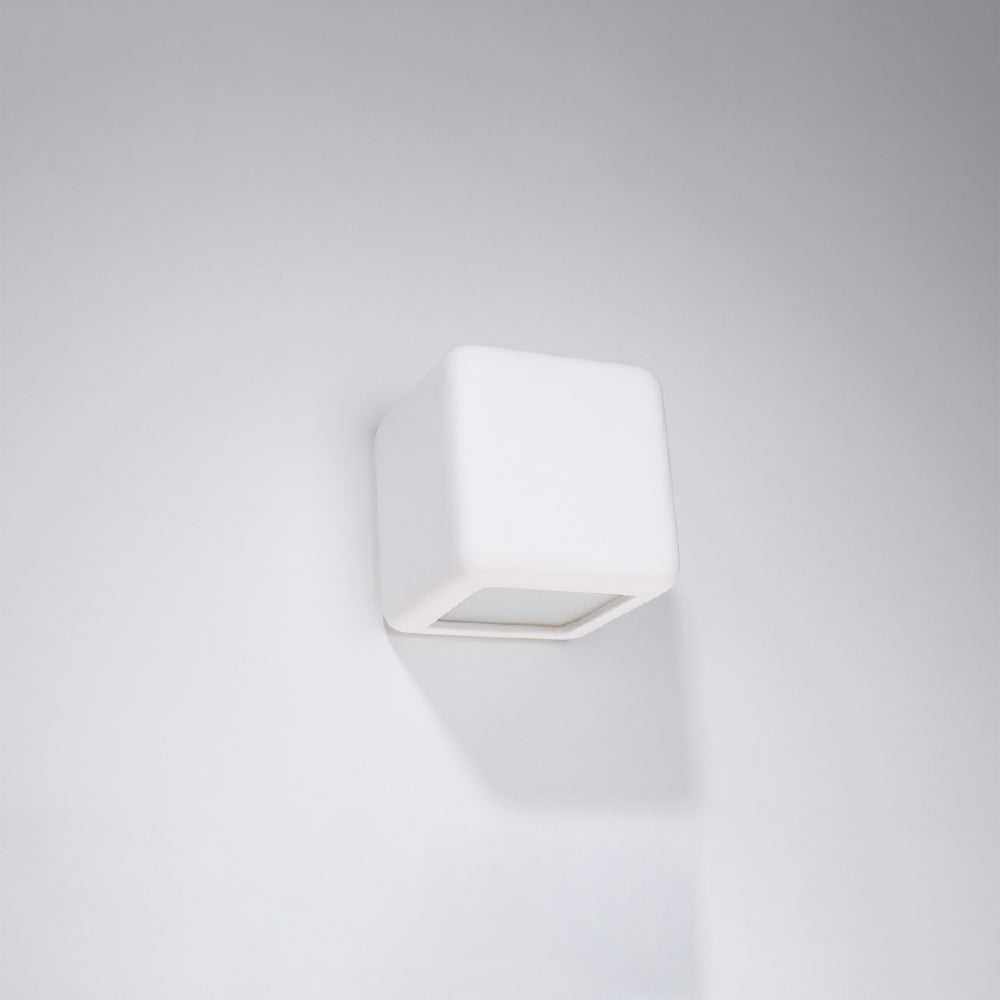 Wandlamp Nesta Sollux Wit Keramiek, Glas Nnb
