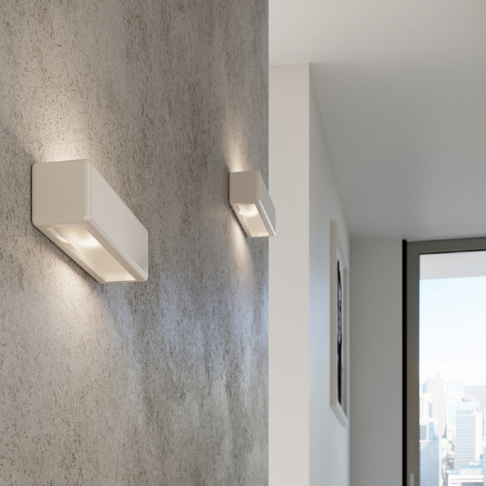 Wandlamp Nesta Sollux Wit Keramiek, Glas Nnb