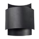 Wandlamp Impact Sollux Zwart LxBxH 40x20x16 Metaal Nnb