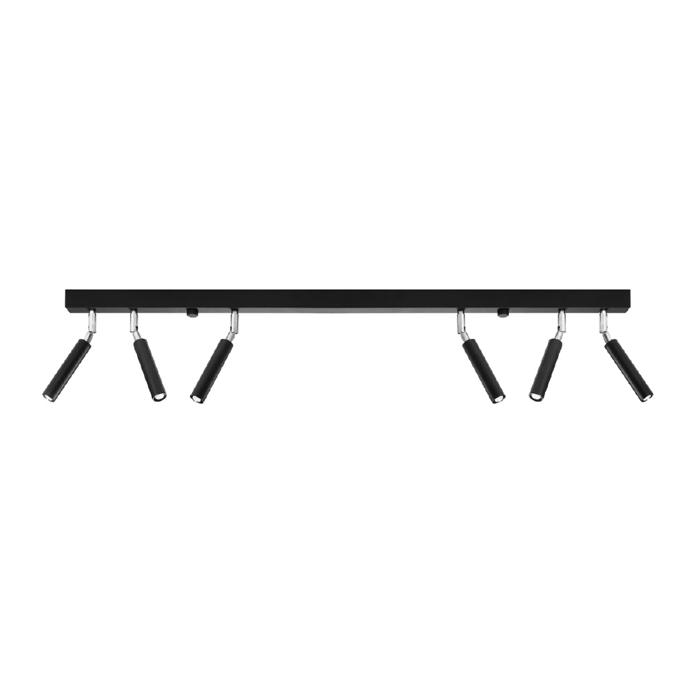 Plafondlamp Eyetech Sollux Zwart Metaal Nnb