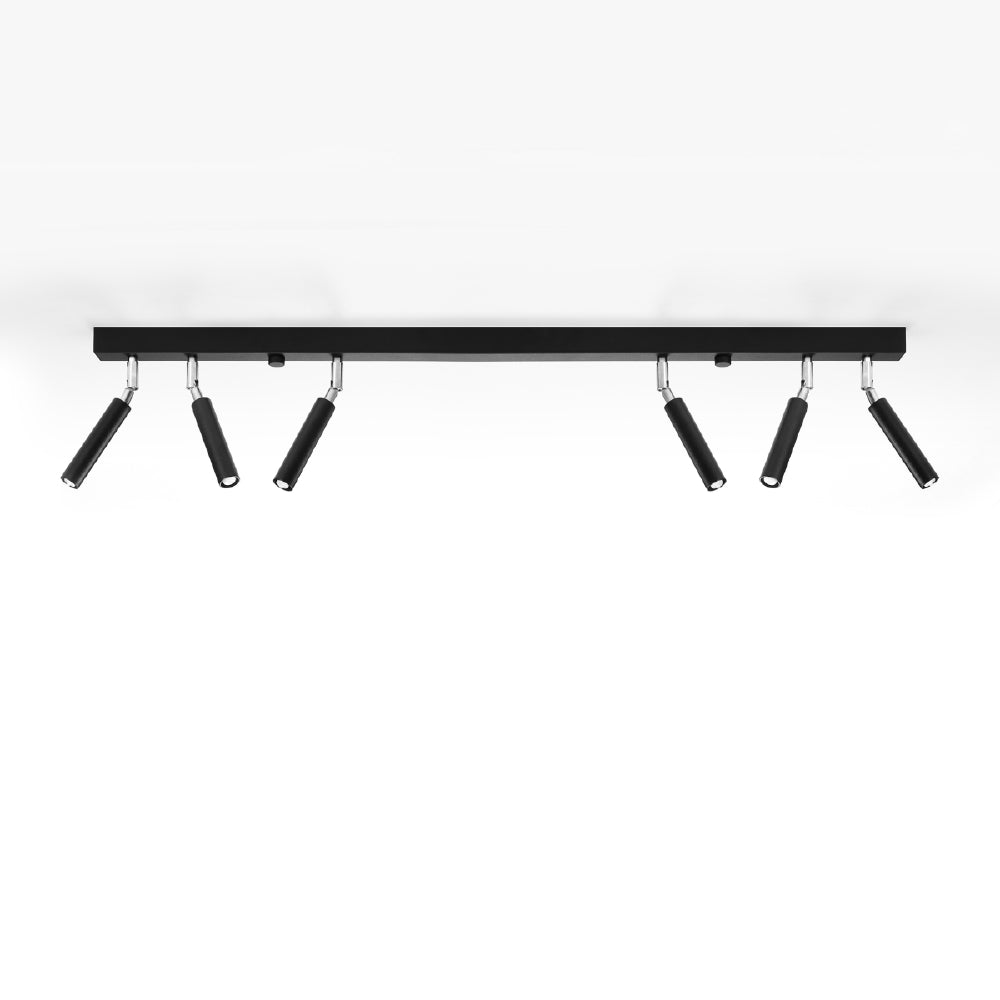 Plafondlamp Eyetech Sollux Zwart Metaal Nnb
