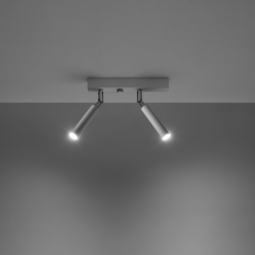 Plafondlamp Eyetech Sollux Wit Metaal Nnb