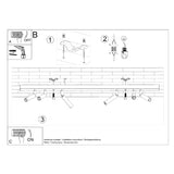 Plafondlamp Eyetech Sollux Wit Metaal Nnb