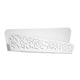 Wandlamp Alize Sollux Wit LxBxH 44x17x8 Metaal, PVC Nnb