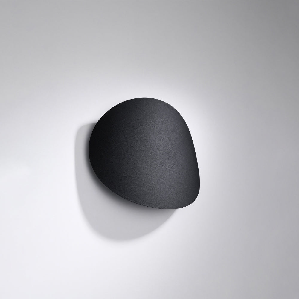 Wandlamp Senses Sollux Zwart LxBxH 27x10x31 Metaal Nnb