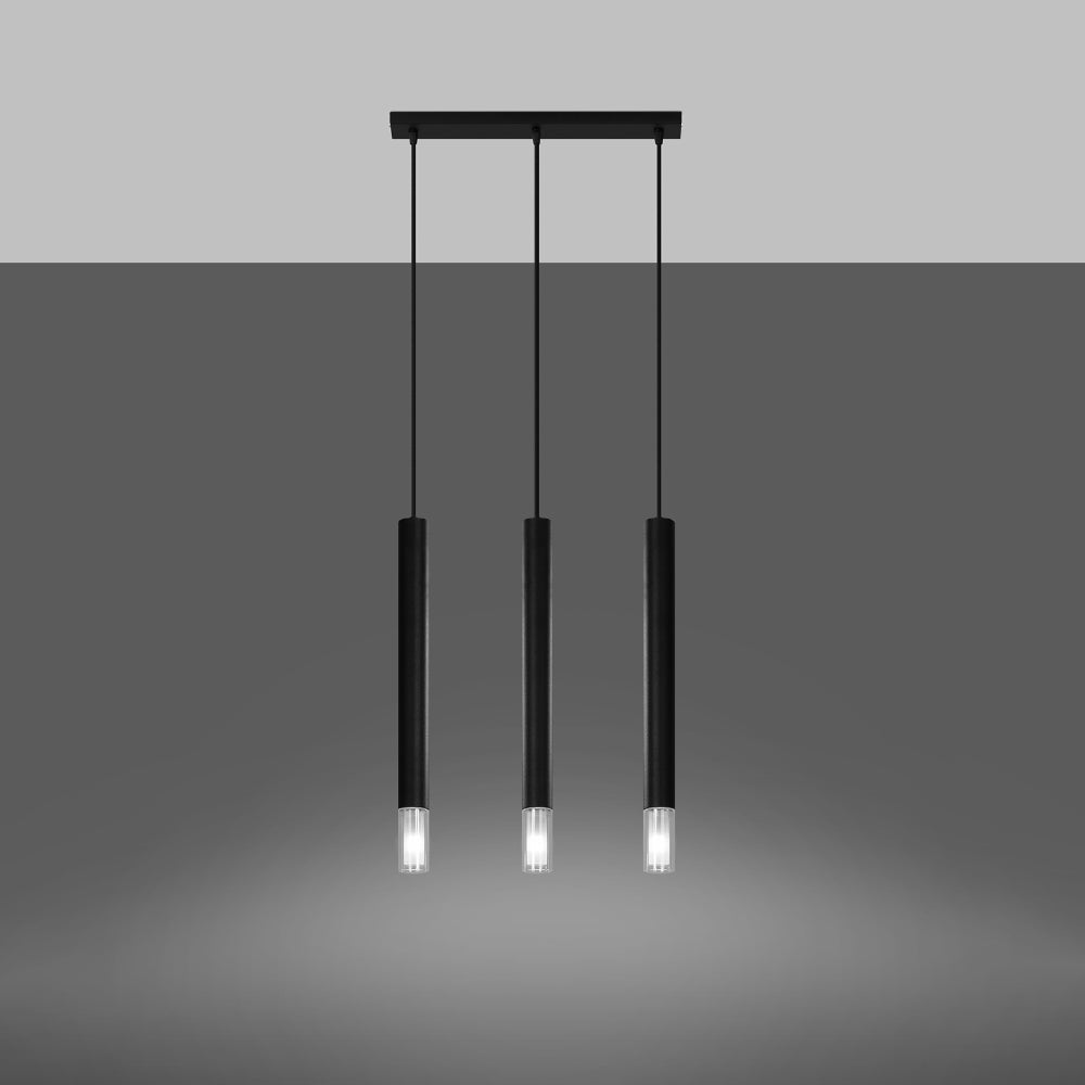 Hanglamp Wezyr Sollux Zwart Metaal Nnb