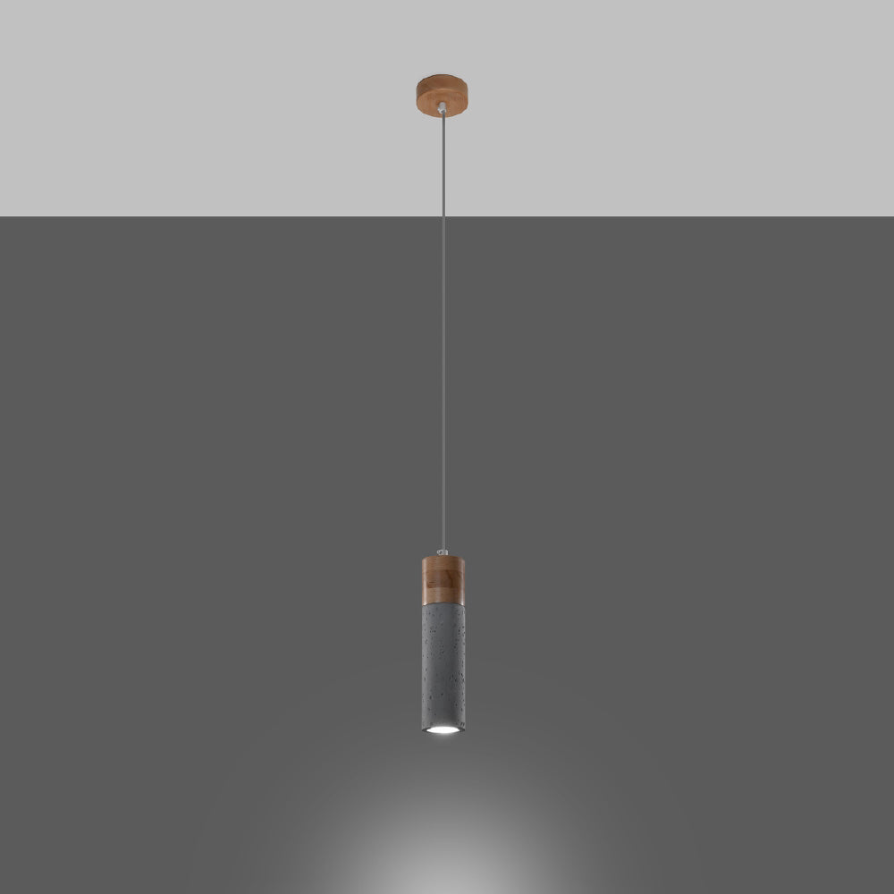 Hanglamp Zane Sollux Grijs Beton Nnb