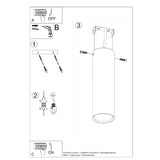 Plafondlamp Lagos Sollux Wit Metaal Nnb