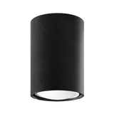 Plafondlamp Lagos Sollux Zwart Metaal Nnb