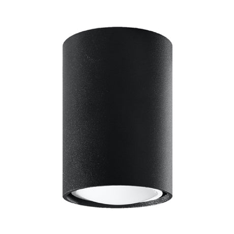 Plafondlamp Lagos Sollux Zwart Metaal Nnb