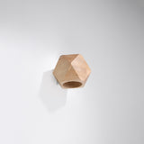 Wandlamp Woody Sollux Naturel LxBxH 17x17x17 Hout Nnb