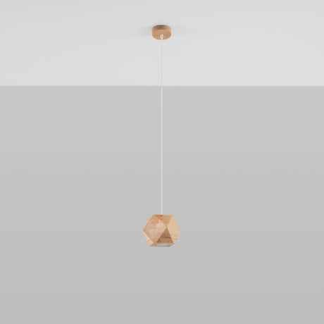 Hanglamp Woody Sollux Naturel Hout Nnb