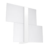 Wandlamp Massimo Sollux Wit LxBxH 40x20x15 Metaal, Glas Nnb
