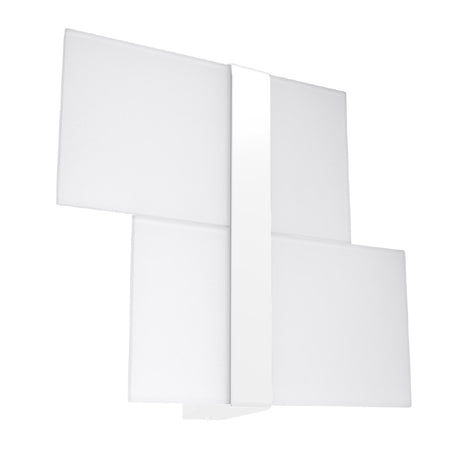 Wandlamp Massimo Sollux Wit LxBxH 40x20x15 Metaal, Glas Nnb