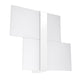 Wandlamp Massimo Sollux Wit LxBxH 40x20x15 Metaal, Glas Nnb
