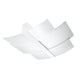 Plafondlamp Celia Sollux Wit LxBxH 63x33x15 Metaal, Glas Nnb
