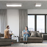 Plafondlamp Square Sollux Wit PVC Nnb