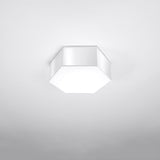 Plafondlamp Sunde Sollux Wit PVC Nnb